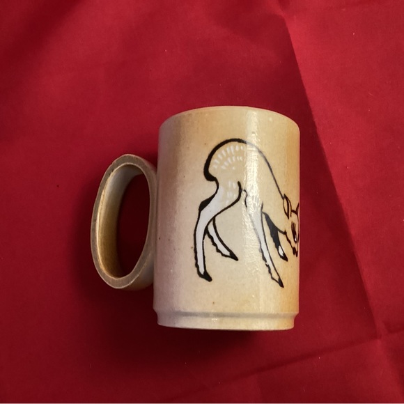 Vintage elk coffee mug - Picture 3 of 10